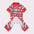 Load image into Gallery viewer, Americana Stars & Stripes Dog PJs