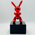 Red Balloon Rabbit Statue