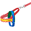 Load image into Gallery viewer, Red Polka Dot Chroma Dog Harness & Leash Set - Southlake Paws
