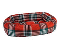 Load image into Gallery viewer, Bowsers Luxury Calming Donut Dog Bed in mercury