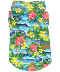 Load image into Gallery viewer, Parisian Pet 'Hawaiian Camp' Dog & Cat Shirt – Lightweight Cotton, Stylish Vacation Pet Apparel – Blue