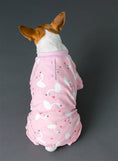Load image into Gallery viewer, Parisian Pet 'Pink Swan' Pajama for Dogs & Cats, Luxury Pet Sleepwear, Cozy Dog Pajama Set-Valentine's Day