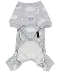 Load image into Gallery viewer, Parisian Pet 'Grey Sheep' Pajama for Dogs & Cats, Designer Pet Sleepwear, Cozy Dog Pajama Set, Grey