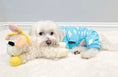 Load image into Gallery viewer, Parisian Pet 'Blue Cloud' Pajama for Dogs & Cats, Comfortable Pet Pajama Set, Cozy Dog Pajamas, Blue