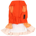 Load image into Gallery viewer, Parisian Pet 'Color Block Garden Dress' for Dogs and Cats, Comfortable and Stylish, Summer Outfit, Orange