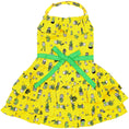 Load image into Gallery viewer, Parisian Pet 'Cactus Tiered Dress' Dog & Cat Shirt – Tropical Summer Outfit – Yellow