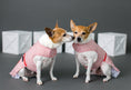 Load image into Gallery viewer, Parisian Pet 'Gingham Countryside Dress' Dog & Cat Shirt – Elegant Country Style Dog Dress –Red- Valentine's Day