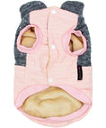 Load image into Gallery viewer, Parisian Pet 'Fancy Flower Quilted Jacket' for Dogs & Cats, Warm Pet Outerwear, Quilted Floral Dog Jacket - Valentine's Day