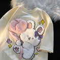 Load image into Gallery viewer, Fluffy Tulip Bunny T-Shirt