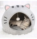 Load image into Gallery viewer, Cute Cat Shaped Cat Bed