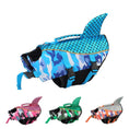 Load image into Gallery viewer, Camo Shark Dog Life Jacket - Southlake Paws