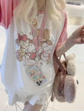 Load image into Gallery viewer, Kawaii Hearts Club Animals T-Shirt