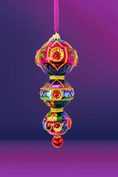 Load image into Gallery viewer, Sardinia Italiana Glass Christmas Ornament