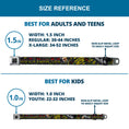 Load image into Gallery viewer, BD Wings Logo CLOSE-UP Full Color Black Silver Seatbelt Belt - Born to Raise Hell Gray Webbing