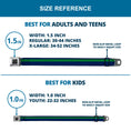 Load image into Gallery viewer, BD Wings Logo CLOSE-UP Full Color Black Silver Seatbelt Belt - Racing Stripe Navy/Bright Green Webbing