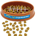 Load image into Gallery viewer, Los Angeles Chargers Football Slow Feeder Bowl