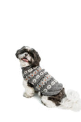 Load image into Gallery viewer, Alpaca Silver Fair Isle Dog Sweater