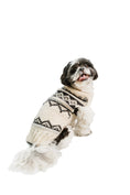 Load image into Gallery viewer, Alpaca Cream Wyatt Dog Sweater