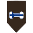 Load image into Gallery viewer, Pet and Dog Bandana Screen Printed, "Bone Flag Finland"