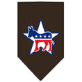 Load image into Gallery viewer, Pet and Dog Bandana Screen Printed, "Democrat"