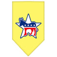 Load image into Gallery viewer, Pet and Dog Bandana Screen Printed, "Democrat"