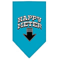 Load image into Gallery viewer, Pet and Dog Bandana Screen Printed, "Happy Meter"