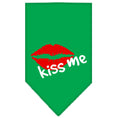 Load image into Gallery viewer, Pet and Dog Bandana Screen Printed, "Kiss Me"