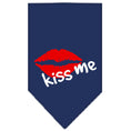 Load image into Gallery viewer, Pet and Dog Bandana Screen Printed, "Kiss Me"