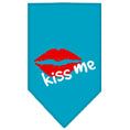 Load image into Gallery viewer, Pet and Dog Bandana Screen Printed, "Kiss Me"