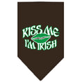 Load image into Gallery viewer, Pet and Dog Bandana Screen Printed, "Kiss Me I'm Irish"