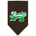Load image into Gallery viewer, Pet and Dog Bandana Screen Printed, "Lucky Swoosh"