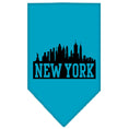 Load image into Gallery viewer, Pet and Dog Bandana Screen Printed, "New York Skyline"