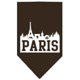 Load image into Gallery viewer, Pet and Dog Bandana Screen Printed, "Paris Skyline"