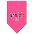 Load image into Gallery viewer, Pet and Dog Bandana Screen Printed, "Pawtriotic Pup"