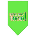 Load image into Gallery viewer, Pet and Dog Bandana Screen Printed, "Pog Mo Thoin"