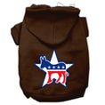 Load image into Gallery viewer, Pet Hoodie Screen Printed, "Democrat"