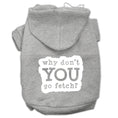 Load image into Gallery viewer, Pet Hoodie Screen Printed, "Fetch"