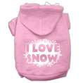 Load image into Gallery viewer, I Love Snow Christmas Pet Hoodie