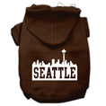 Load image into Gallery viewer, Pet Hoodie "Seattle Skyline"