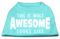 Load image into Gallery viewer, Pet Dog & Cat Shirt Screen Printed, "This Is What Awesome Looks Like"