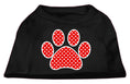 Load image into Gallery viewer, Pet Shirt "Swiss Dots Red Paw"