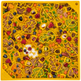 Load image into Gallery viewer, Autumn eMat by Southlake Paws features a fall leaves design, filled with colorful treats for dogs and cats.