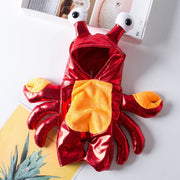Halloween Red Crab Dog Costume