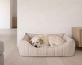Load image into Gallery viewer, Bowsers Scoop Bolster Dog Bed in allumina