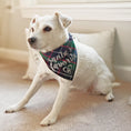 Load image into Gallery viewer, Santa's Favorite Green Plaid Bandana