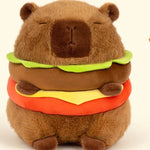 Capybara Hamburger Plushie