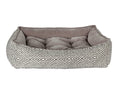 Load image into Gallery viewer, Bowsers Scoop Bolster Dog Bed in blush