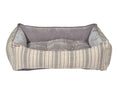 Load image into Gallery viewer, Bowsers Scoop Bolster Dog Bed in harper-stripe