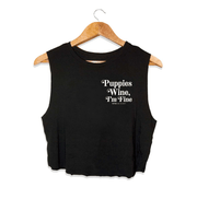 Puppies & Wine 2.0 | Crop Top