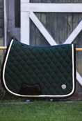 Load image into Gallery viewer, Jump Saddle Pad | Green- Black & White